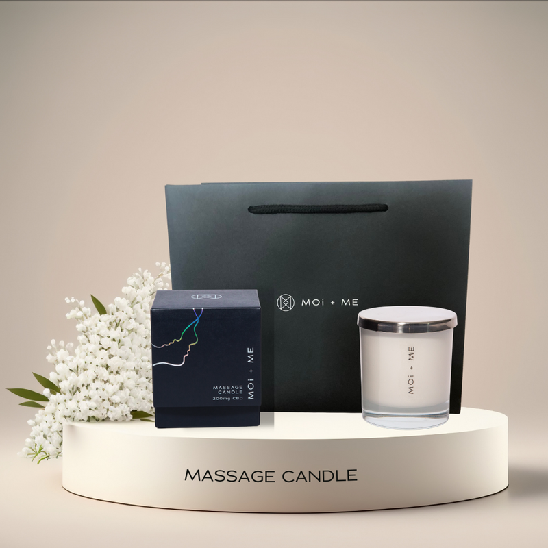 MASSAGE CANDLE I CBD Gift Set