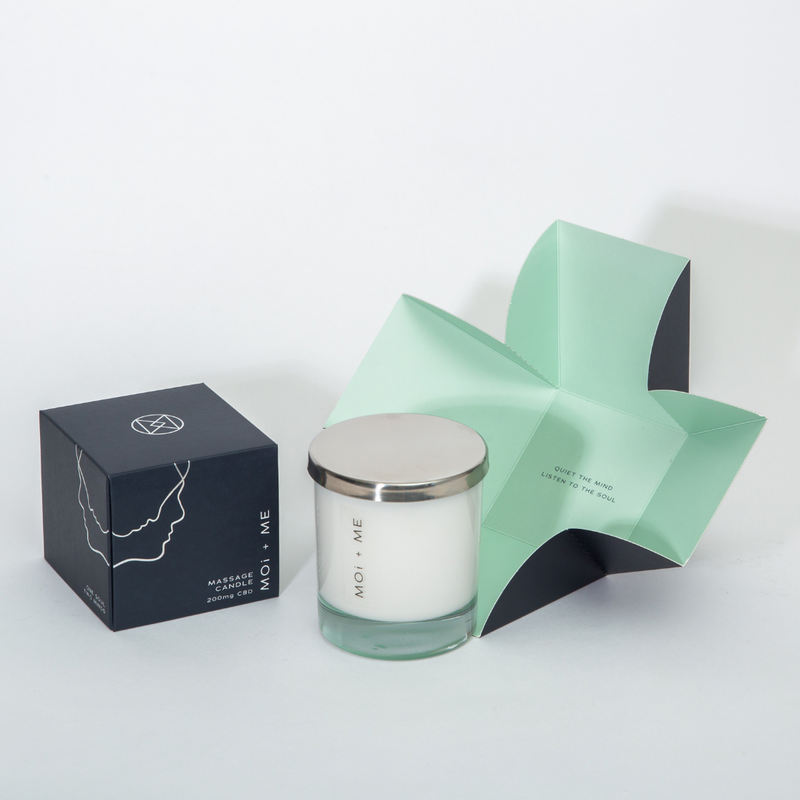 MASSAGE CANDLE I CBD Gift Set